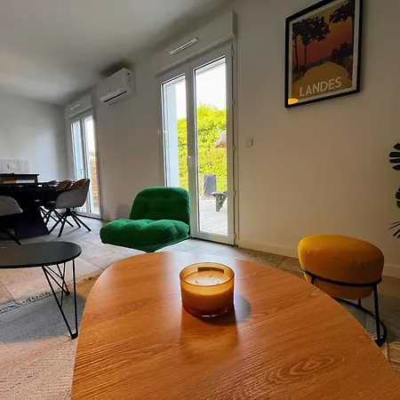 別荘 Climatisee 10 Pers Proche Hossegor-capbreton