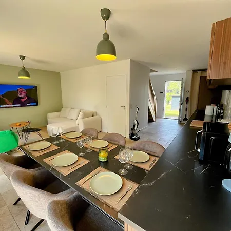 Climatisee 8 Pers, 4 Chambres, 3 Sdb Vakantiehuis *